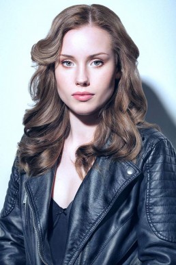 Beautyfoto mit Lederjacke