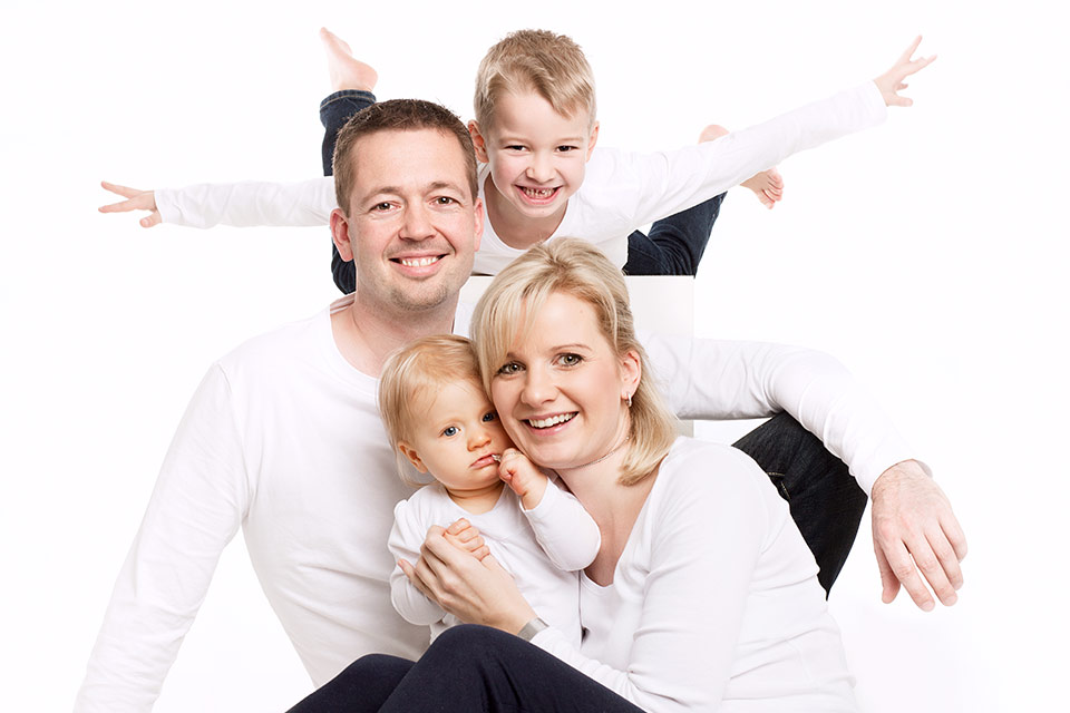 Fotoshooting Familie